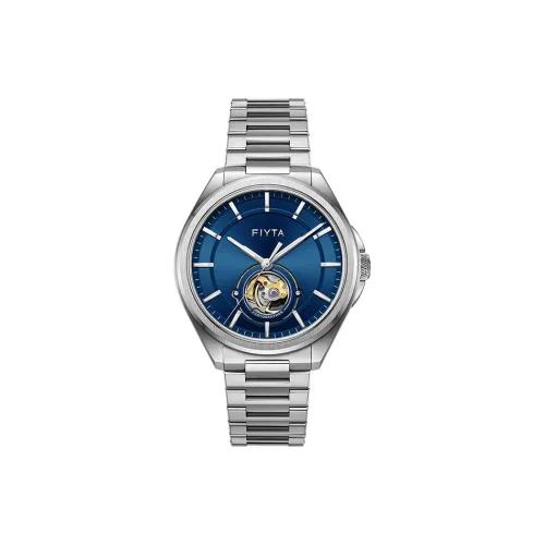 FIYTA Photographer Collection Автоматический Механический Механизм Нержавеющая Сталь Ремешок Часы Мужские Часы Синий Циферблат
