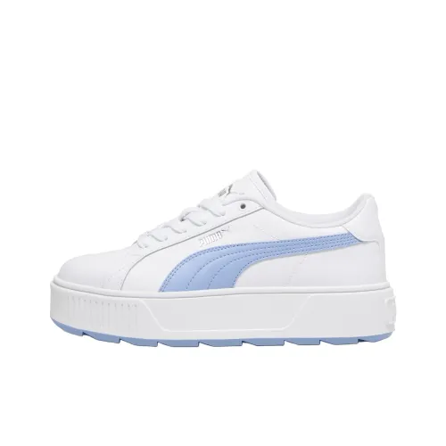 PUMA Karmen Low Топ Кроссовки для скейтбординга Женские Белые