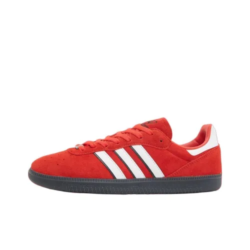100 Thieves x Adidas Originals Slip-resistant Abrasion-resistant Low Top Skateboard Shoes Men's Red