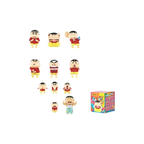 52TOYS X Crayon Shinchan Чип The Weird Little Newbie Слепые коробки 10 для одной слепой коробки целой коробки