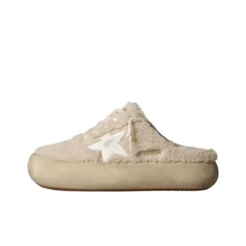 Golden Goose Космос Звезда Домашние тапочки Унисекс Белый