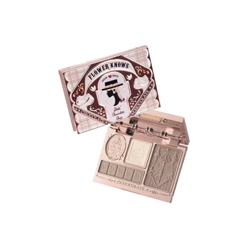 FlowerKnows Шоколад Контуринг Диск Хайлайтеры Контуринг 16г