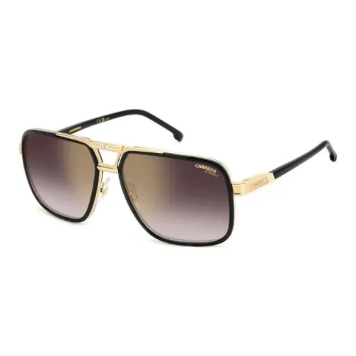 CARRERA Металлический Ацетат Круглые Солнцезащитные Очки Мужские Черные