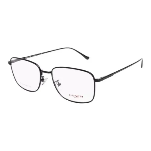 COACH Титан Квадратные Оправы для Очков Унисекс Черные