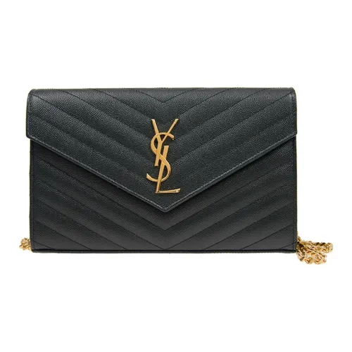 SAINT LAURENT MONOGRAM LEATHER Сумка через плечо Сумка на плечо Женская