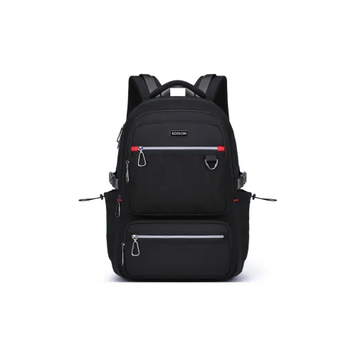 EDISON Полиэстер Рюкзак Унисекс Черный Черный Камуфляж Многоцветный Розовый