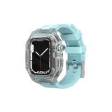 Прозрачный Синий