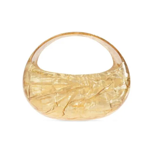 CULT GAIA Акриловая сумка мини женская золотая