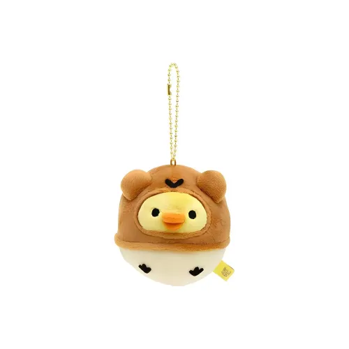 SAN X Рилаккума Персонаж Puff Курица Рилаккума Тяжелый Пастри Коллекция Куклы Плюшевый Брелок 8 см Высокий
