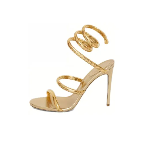 RENE CAOVILLA One Ремешок Сандалии Женские Золотые