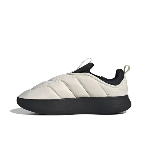 Adidas Adipuff Slip Resistant Abrasion Resistant Низкий Топ Casual Унисекс Экрю
