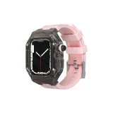 Прозрачный Черный+Розовый