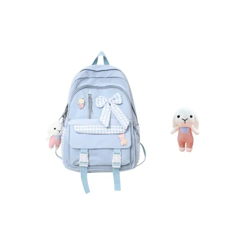 MARKANGARO Нейлон Рюкзак Средний Женский Синий Розовый