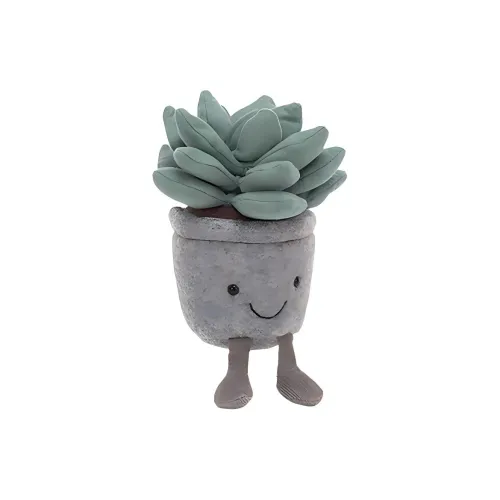 JELLYCAT Plant series Озорной Succulent Камень Лотос Куклы Плюшевая кукла 13 см Высота в сидячем положении