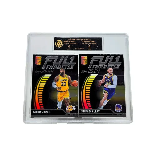 PANINI LeBron James Curry Star Card Fast Lane Collection Season Career Data Special Card Black Gold Logo Collection