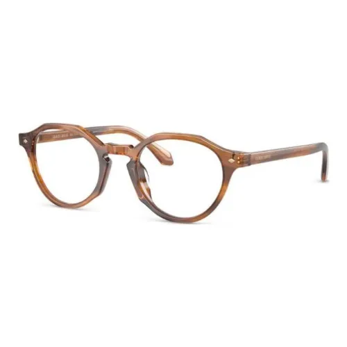 GIORGIO ARMANI Ацетат Круглые Солнцезащитные очки Мужские Умбра