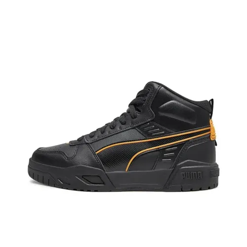 PUMA High Топ Скейтборд Кроссовки Мужские Черные