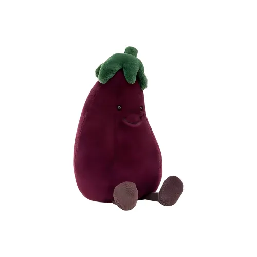 JELLYCAT Fun Food Collection Баклажаново-фиолетовый Куклы Плюшевая кукла 31 см Высота