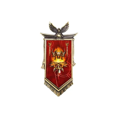 STARFORGED Warhammer 30K The Horus Heresy Глава 1 The Word Bearers BATTLE Стандарт Магниты аниме-тематики