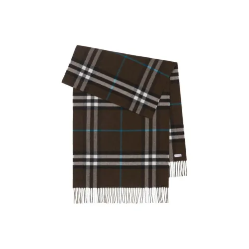 Burberry Кашемир Вязаные Шарфы Унисекс Коричневый
