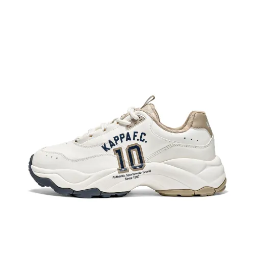 KAPPA Low-Top Winter White/Grey Khaki Unisex
