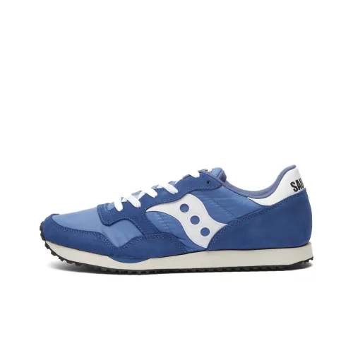 Saucony DXN Trainer Slip-resistant Abrasion-resistant Low-top Casual Running Shoes Men's Blue White Сaucony DXN Trainer Противоскользящий Устойчивый к истиранию Низкий Топ Повседневные Беговые Кроссовки Мужские Синий Белый
