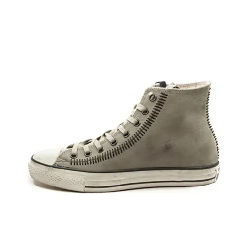 John Varvatos x Конверс Противоскользящие устойчивые к истиранию высокие кроссовки для скейтбординга мужские серые