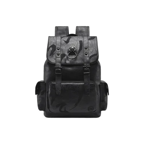 Hatsune Miku PVC Daily Commute Backpack Regular Unisex Black Хатсуне Мику PVC Daily Коммутатор Рюкзак Регулярный Унисекс Черный