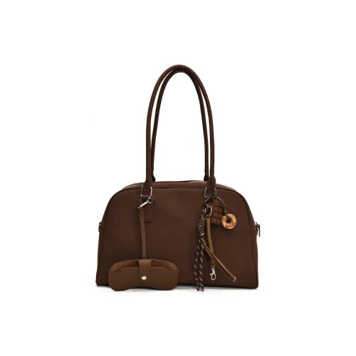 Xuan Xi ПУ (полиуретан) Сумка через плечо Стандартная Женская Кофейная Черная Коричневая Фуксия