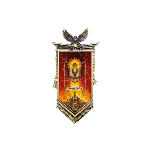 STARFORGED Warhammer 40K Horus Heresy Мерч Word Bearers 2nd Chapter Banner Магниты аниме-тематики