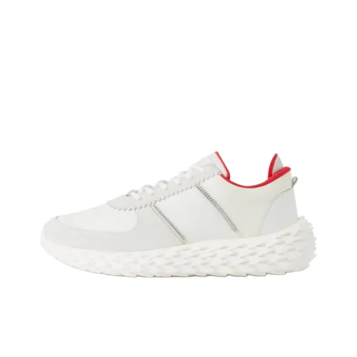 Giuseppe Zanotti GZ Urchin Низкий Топ Повседневная Обувь Мужская Белая