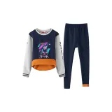 Флисовая подкладка, темно-синие, скейтборд, обувь