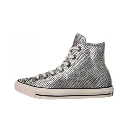 Converse Chuck Taylor Hi High Топ Кеды Женские Серебряные