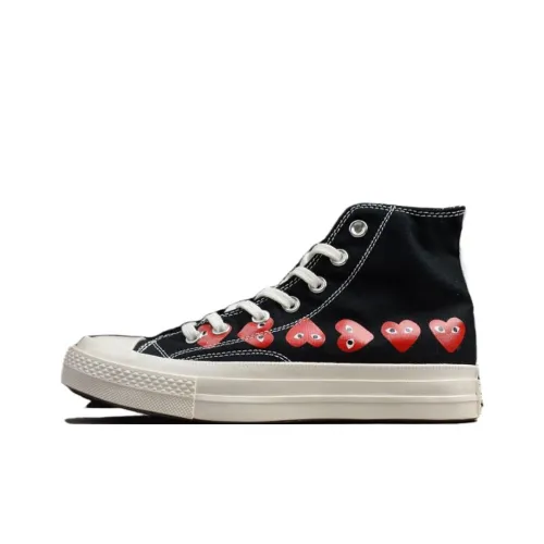 Comme des Garçons x Converse Chuck Taylor All Star 70 High Топ Кеды Унисекс Черный