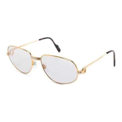 Cartier Metal Aviator Солнцезащитные очки Мужские Золотые