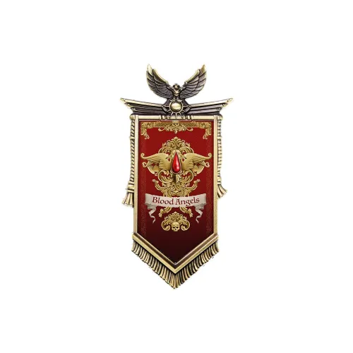 STARFORGED Warhammer 30K Horus Heresy Мерч Blood Angels 1st Company Banner Магниты аниме-тематики