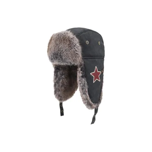 FREE RABBITⅡ Корейский стиль Винтаж Северо-восточный Велоспорт Ветрозащитный Холодостойкий Шапки-ушанки Унисекс