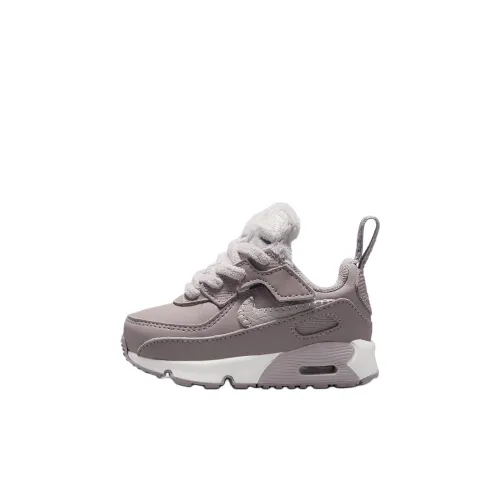 Nike Air Max 90 EasyOn Low Топ Обувь для малышей Светло-фиолетовый Infant And Toddler