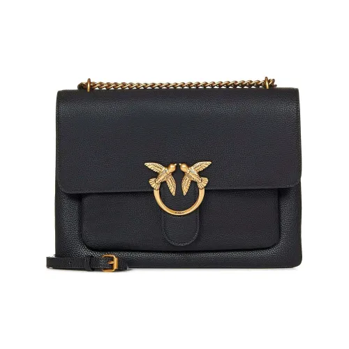 PINKO Сумка через плечо из кожи сумка на плечо женская черная