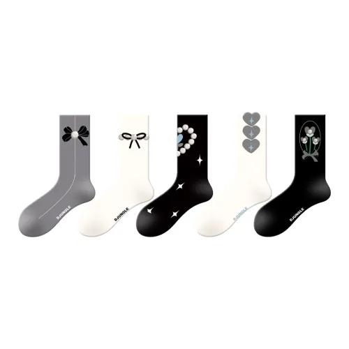 DJUNGLE Носки Crew Женские упаковка из 5 пар