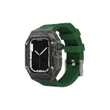 Прозрачный Черный + Зеленый