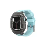 Прозрачный Черный+Синий