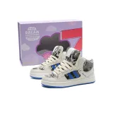 Бежево-синий