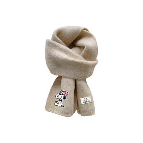 SNOOPY 81% Включая 95% Включая Полиэстер Трикотаж Шарфы Унисекс