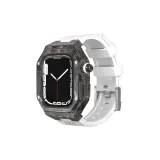 Прозрачный Черный+Белый