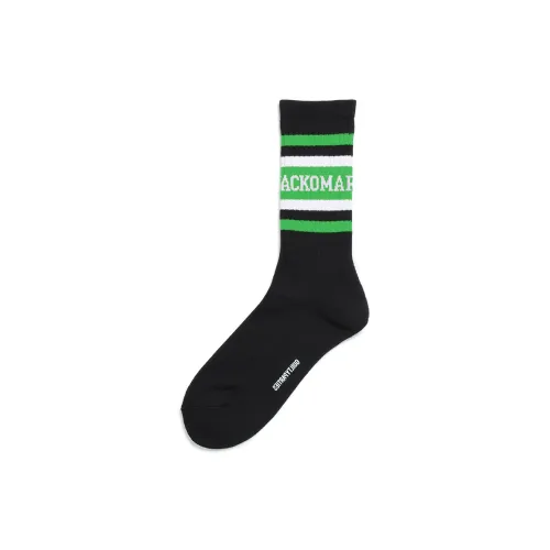 WACKO MARIA FW24 1 шт Черно-зеленый Унисекс MID Носки до икры