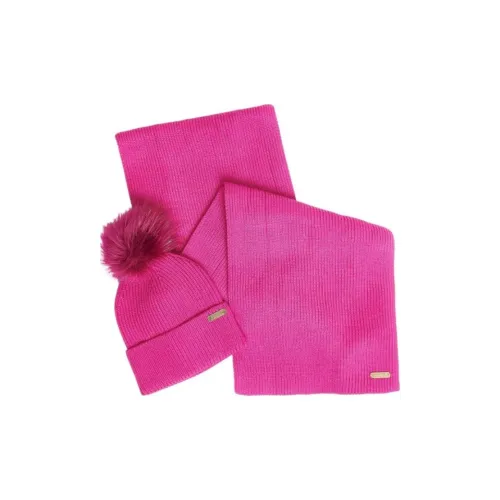 BARBOUR Полиэстер Beanies Женские Фуксия