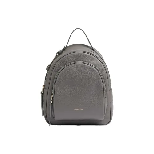 COCCINELLE Leather Backpack Women's Gray COCCINELLE Кожа Рюкзак Женские Серый