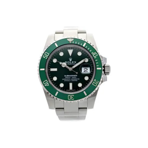ROLEX Автоматический Механический Movement Унисекс Часы 40 мм Зеленые