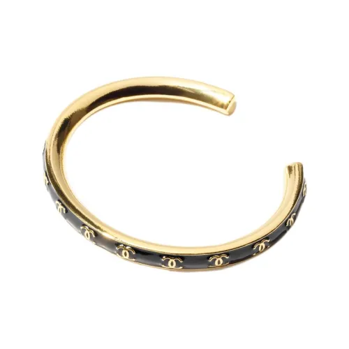 CHANEL Металл Браслеты Женские Черный